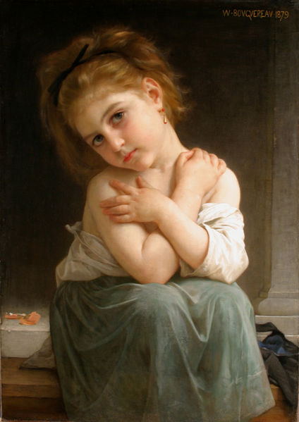 File:William A. Bouguereau - La Frileuse - 1879.jpg