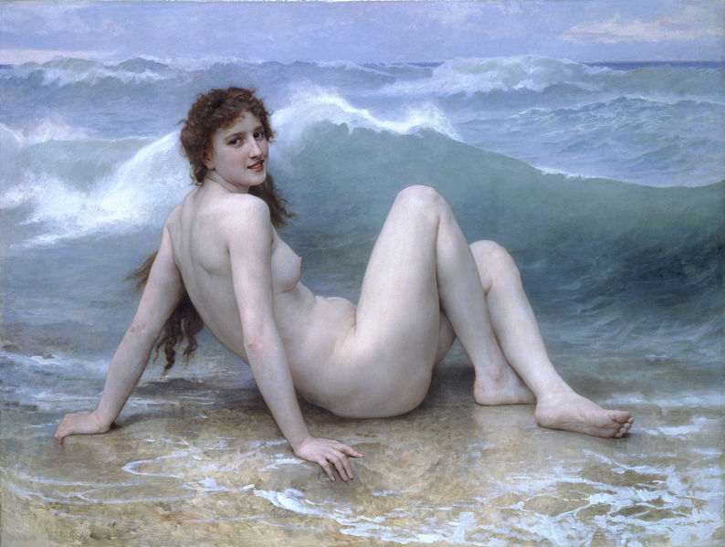 File:William-Adolphe Bouguereau (1825-1905) - The Wave (1896).jpg