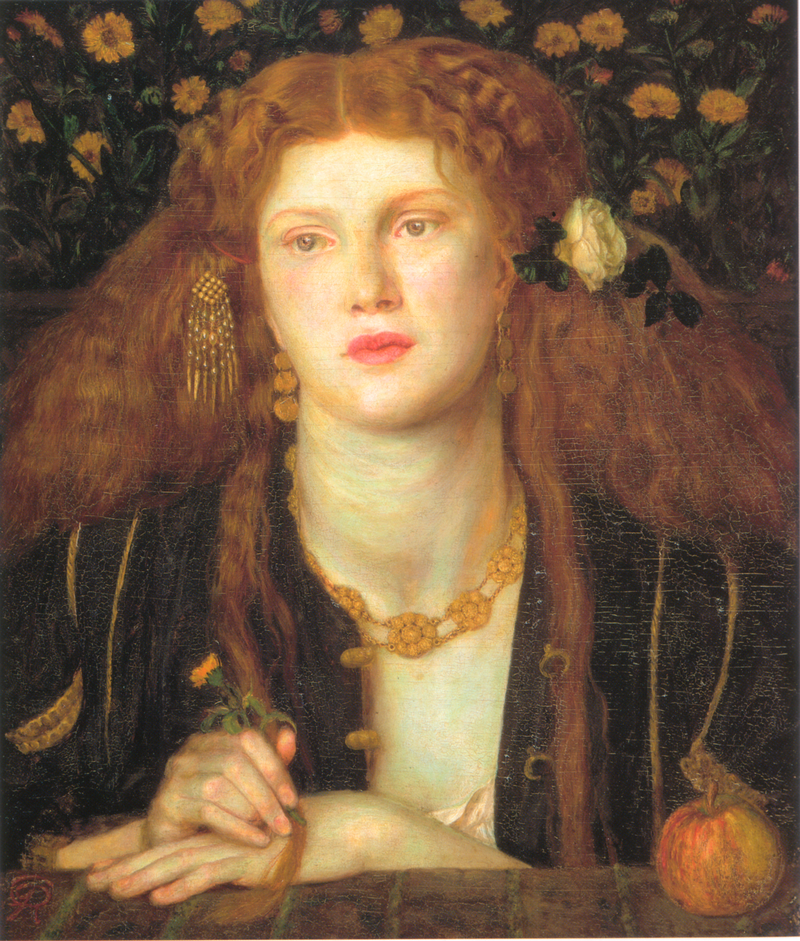 Dante Gabriel Rossetti Bocca Baciata 1859.png