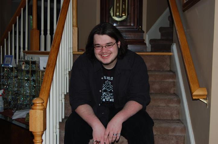 Photo: My WONDERFUL son Jeremy Burch with a fuzzy face and long hair.....yes it was summer, I don't think Nashville Christian School would appreciate the rocker look!