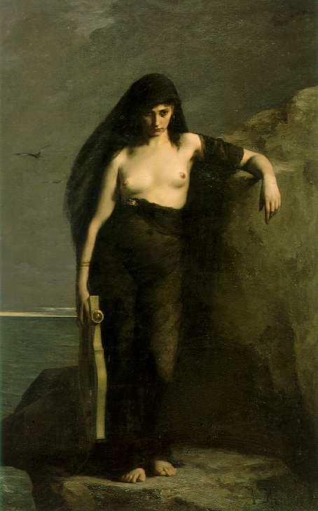 William Adolphe Bouguereau - Sappho in Nero by BitJuice Aka Lopcajan William Adolphe Bouguereau - Sappho in Nero by BitJuice Aka Lopcajan