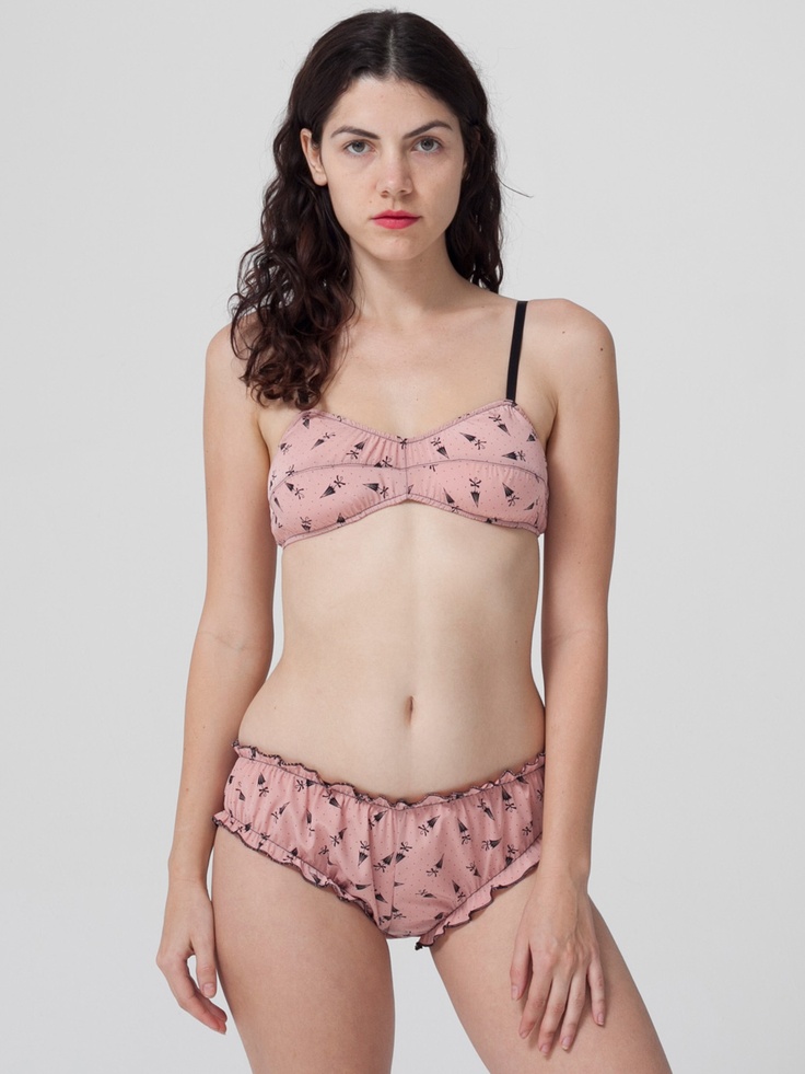 California Select Original Umbrella Print Ruffled Panty | Shop American Apparel
