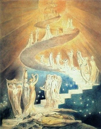 [Blake Print - Jacob's Ladder]