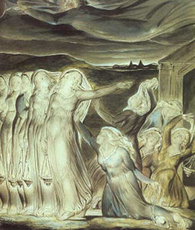 William Blake The Parable of the Wise & Foolish Virgins  