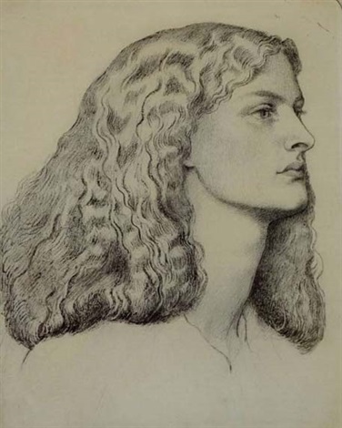 PORTRAIT OF ANNIE MILLER by Dante Gabriel Rossetti on artnet