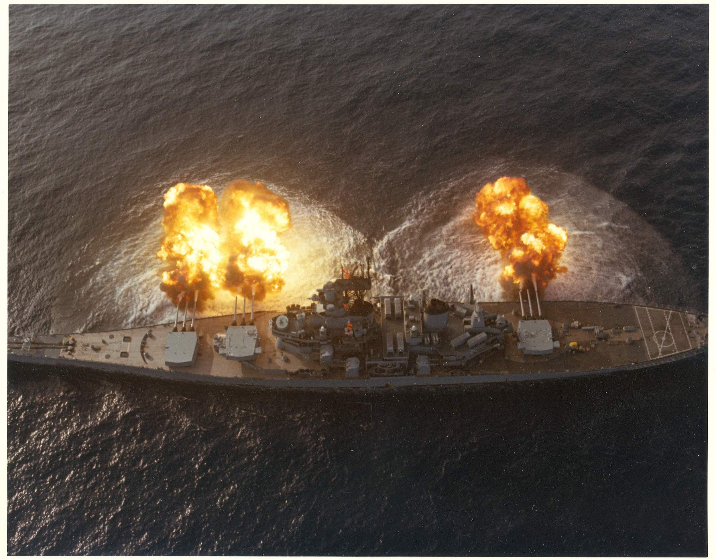 USS New Jersey 1984 Lebanon